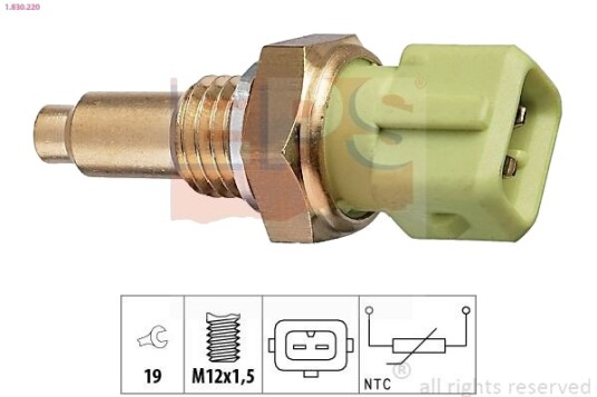 Sensor motortemperatur EPS 1.830.220