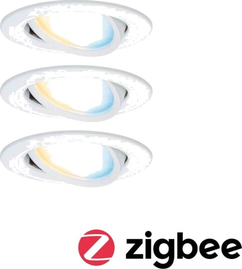 Paulmann 92440 Led Taklampe Led Innfellingslys 6 W Hvit Matt
