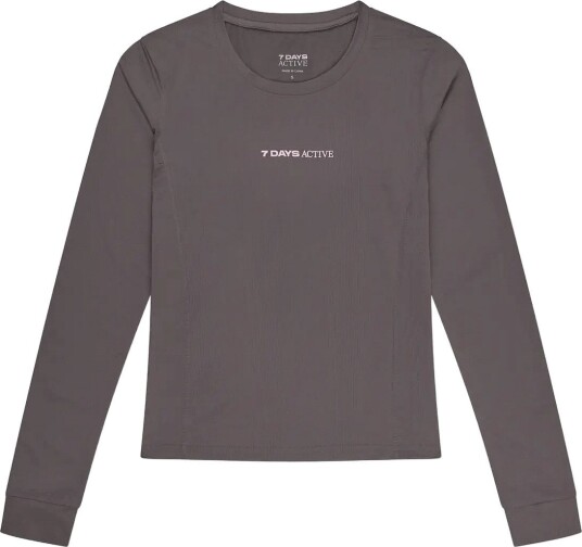 7 DAYS Active Body W Performance Long Sleeve   Grey   XS