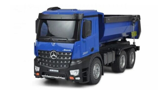 Amewi Mercedes-Benz Arocs Licensed Tipper Lorry 2.4GHz RTR Blue Amewi Mercedes-Benz Arocs Licensed Tipper Lorry 2.4GHz RTR Blue