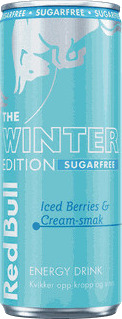 Red bull Bull 250ml Sugarfree Winter Edition energidrikk