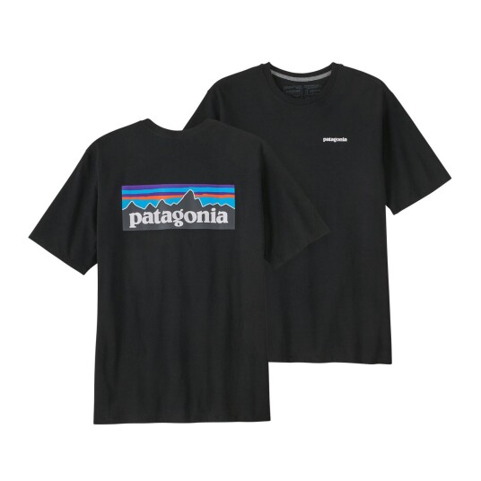 Patagonia P-6 Logo Responsibili-Tee, M's Black L