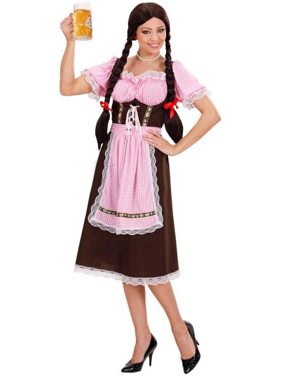 Oktoberfestens Barpike Kostyme til Dame Strl L Oktoberfestens Barpike Kostyme til Dame Strl L