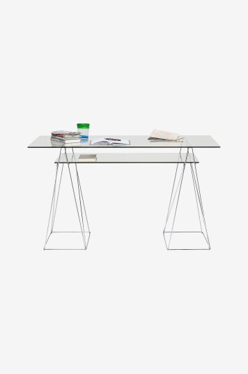 KARE Design Skrivebord Polar Krom
