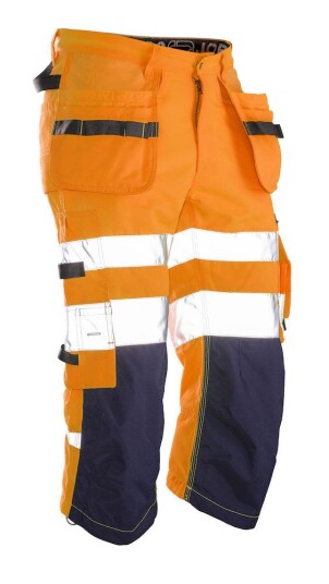 Jobman 2217 Piratbukse oransje/marineblå, varsel C44, Klær