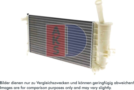 AKS DASIS 081400N Radiator motorkjøling