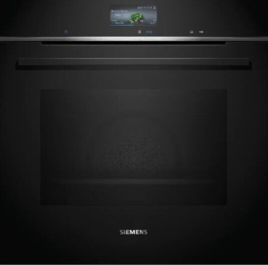 Siemens iQ700 HB776G1B1 Elektrisk Innbyggingsovn med Pyrolyse Svart 71L Siemens iQ700 HB776G1B1 Elektrisk Innbyggingsovn med Pyrolyse Svart 71L