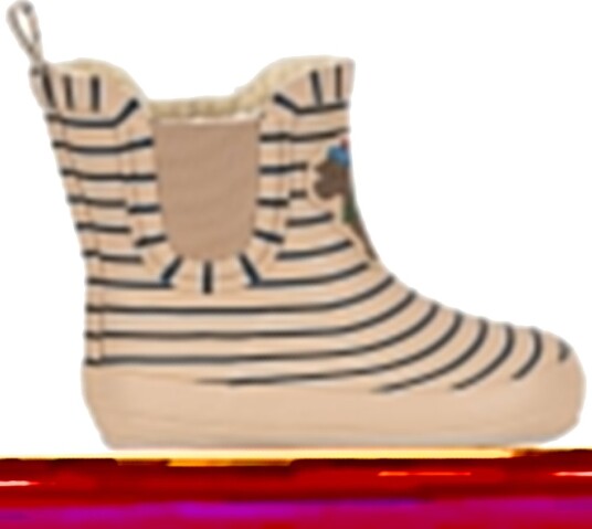 Konges Sløjd Termostøvler   Roi   Kort   Stripe La More   Konges Sløjd   28   Gummistøvler Beige Marineblå