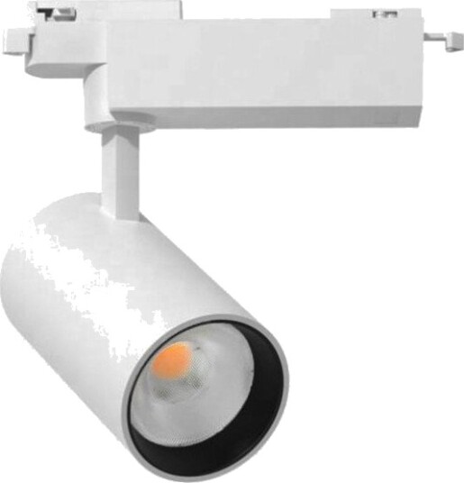 Ledlife 28W 1 fas RA90 Skinnespot 175 lm/W Hvit 1F3W Dimbar : Ikke dimbar Farge på huset : Hvit Kulør : Varm Spredning : 38°