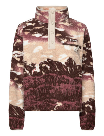 Columbia Sportswear Helvetia Ii Printed Cropped Half Snap - Multi/patterned - XS