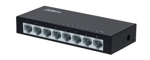 Dahua Technology Access Pfs3008-8Et-V2, Uhåndtert, L2, Fast Ethernet (10/100), Kan Monteres På Vegg