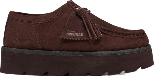 Clarks Originals Meare Walla. D - CHOCOLATE SDE - 36
