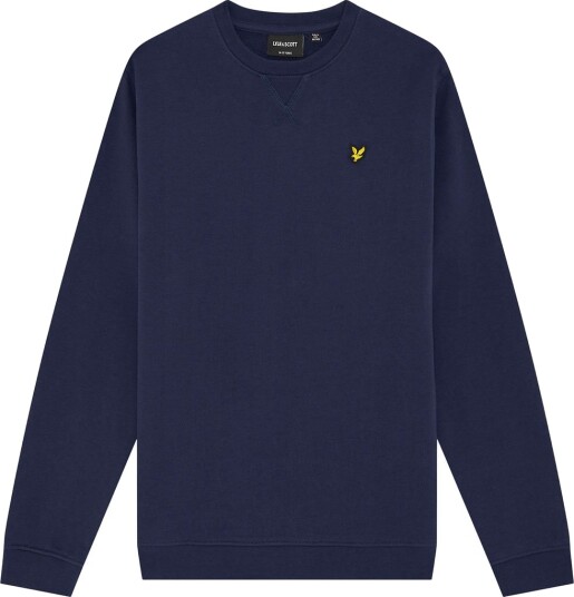 Lyle & Scott Collegegenser Dark Navy Lyle & Scott 10 11 år 140 146 Collegegenser Blå