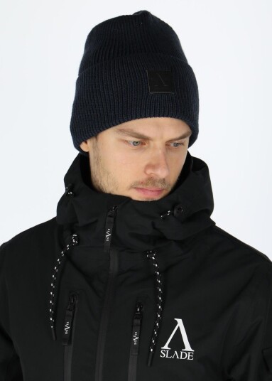 Slade Aspen Knitted Hat Navy Onesize Pannebånd Slade Aspen Knitted Hat Navy Onesize Pannebånd