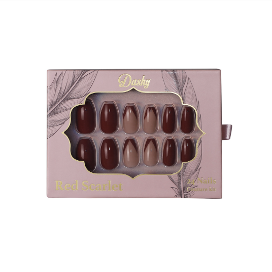 Dashy 24 Nails Couture Kit Red Scarlet Dashy 24 Nails Couture Kit Red Scarlet