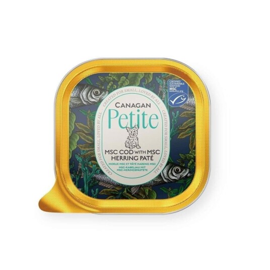 Canagan Petite Msc Cod With Msc Herring Pate 100G Canagan Petite Msc Cod With Msc Herring Pate 100G