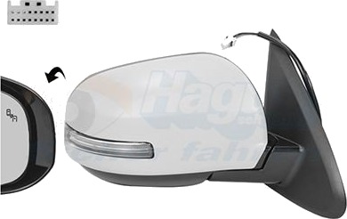 Sidespeil VAN WEZEL 3279828