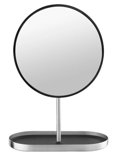 Blomus   Modo Vanity Speil Matt Stainless Steel Lampemesteren