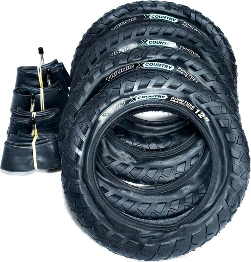 12" X-Country sett inkl. 4x dekk og 4x slange