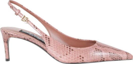Dolce & Gabbana Dame Sko Rosa 37 1/2 EU,