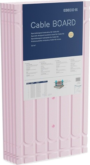 Ebeco Isolasjonsplate Cable Board