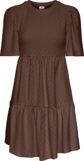 JDY Kjole jdyCarla Cathinka S/S Dress Natur