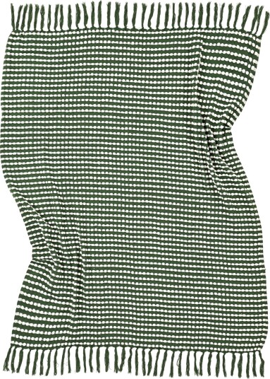 Pledd Quebec Blanket grønn Størrelse: 130 x 170 cm Pledd Quebec Blanket grønn Størrelse: 130 x 170 cm