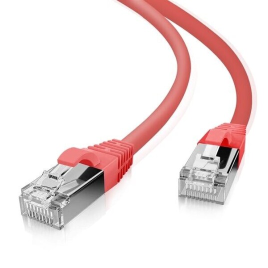 Helos Cat5e Sf/Utp 5M 5 M Cat5e Sf/Utp S-Ftp Rj-45 Rj-45 Rød