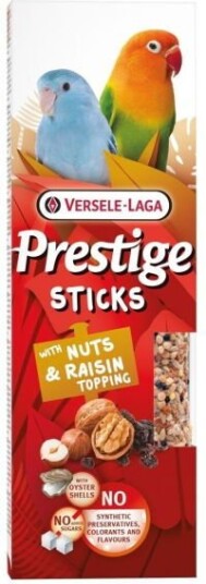 Versele-Laga Prestige Sticks Small Parrots Nøtter & Rosiner 60 G