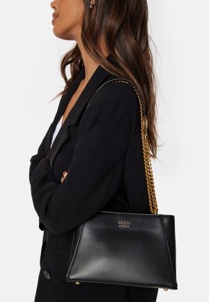 Guess Masie Mini 2 Compartment Xbody Black One size