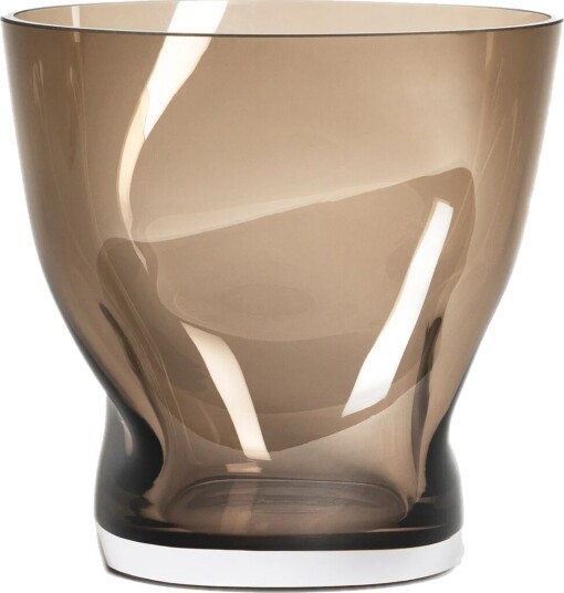 Orrefors Squeeze tulipanvase 18 cm Brun Orrefors Squeeze tulipanvase 18 cm Brun