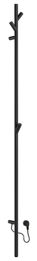 Smedbo Dry FB710 håndkletørker, 1720 x 107 mm, sort