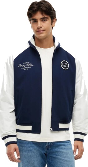 Tommy Hilfiger Nautical Shawl Bomber Jacket Navy S Tommy Hilfiger Nautical Shawl Bomber Jacket Navy S