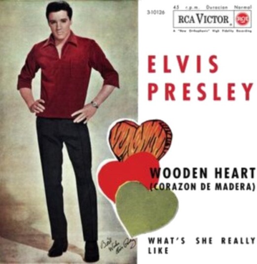 Elvis Presley Wooden Heart Corazon De Madera Whats She Really Like Uk Vinyl