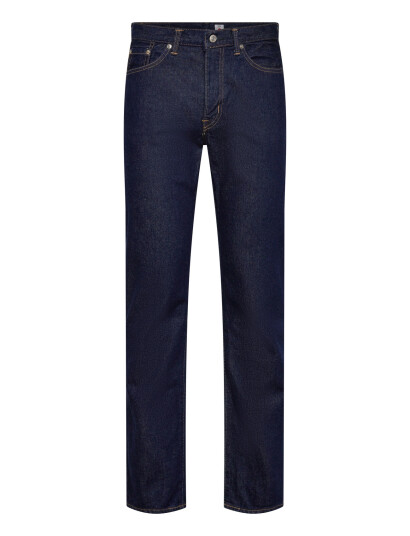 Edwin Regular Straight Jeans Blue Rinsed Navy 33 x 32 Edwin Regular Straight Jeans Blue Rinsed Navy 33 x 32