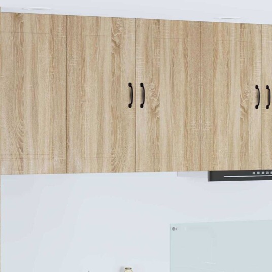  Kjøkkenskap med hylle Sonoma eik 80 x 31 x 80 cm Konstruert tre