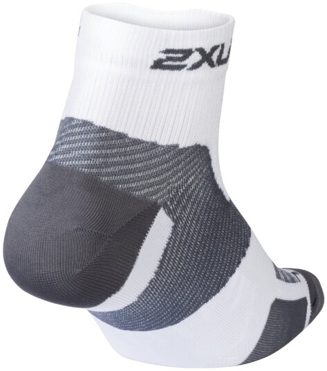 2XU Vectr Ultralight 1/4 Crew Socks Hvit S | Løpesokker 2XU Vectr Ultralight 1/4 Crew Socks Hvit S | Løpesokker