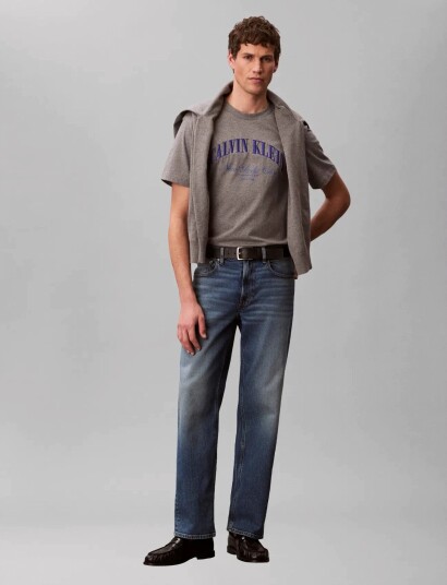 Calvin Klein Jeans 20S March Graphic Seasonal Fashi Grey S