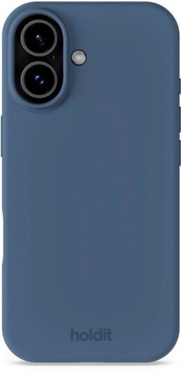Holdit iPhone 17 Soft Touch Silikon Deksel Pacific Blue Holdit iPhone 17 Soft Touch Silikon Deksel Pacific Blue