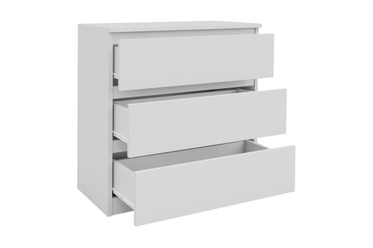 Kommode Charlise 70x40x77 cm Hvit Kommode Charlise 70x40x77 cm Hvit