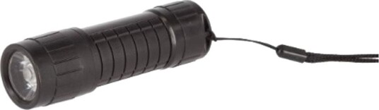 Lommelykt LED 75 lm 10 cm Svart