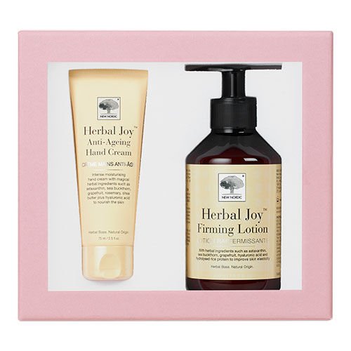 New Nordic Herbal Joy Gift Box Hand Cream 75 ml+ Firming Lotion 250 ml 1 Pakker New Nordic Herbal Joy Gift Box Hand Cream 75 ml+ Firming Lotion 250 ml 1 Pakker