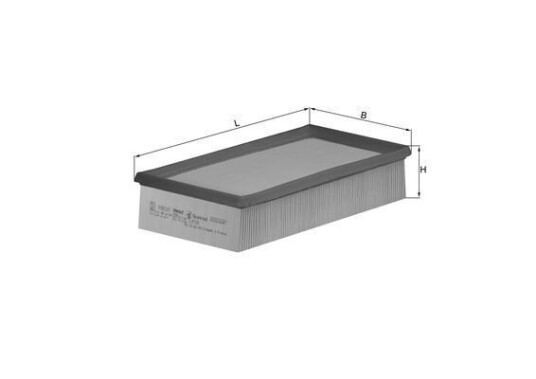 Luftfilter MAHLE ORIGINAL LX 738 Luftfilter MAHLE ORIGINAL LX 738