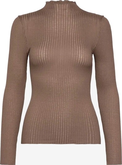 Rosemunde | Rwbelize Silk Ls T Neck T Shirt | XS