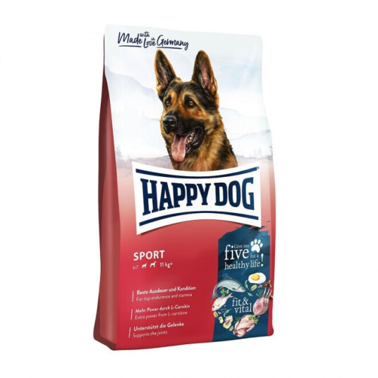 Happy Dog Fit & Vital Sport 28/16 Tørrfôr for Voksne Hunder 14kg