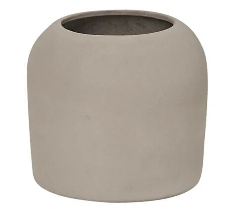 Kristina Dam Studio Dome vase grey engobe, XS