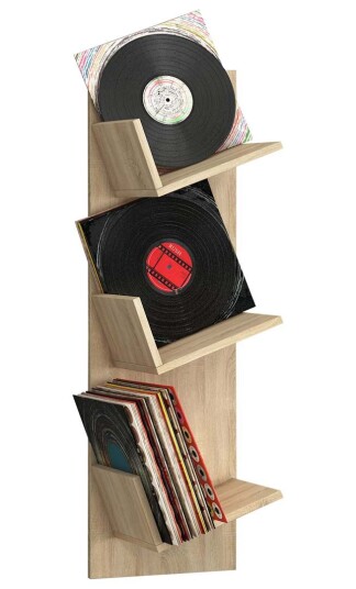 LP Sulda hylle vegghengt for LP 3 hyller eik dekor.