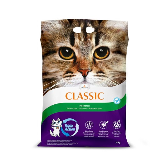 Extreme Classic Intersand Classic Kattesand Furuskog 14 kg Extreme Classic Intersand Classic Kattesand Furuskog 14 kg