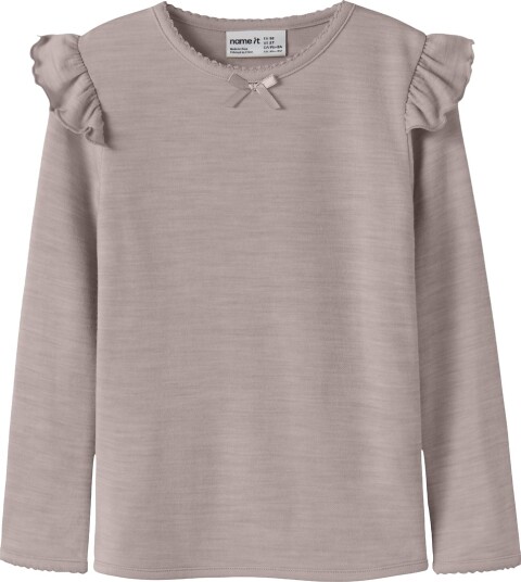Name It Genser   Ull   NmfWyla   Violet Ice   Name It   4 år (104)   Genser Beige Rosa