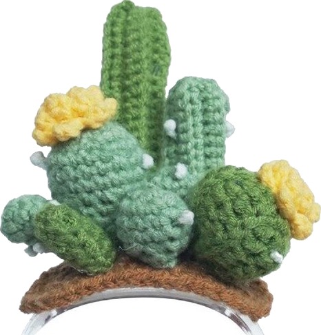 Loona Premium Cactus Strikket Kostyme for PetBot Loona Premium Cactus Strikket Kostyme for PetBot